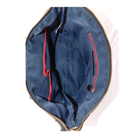 Tommy Hilfiger Monogram Satchel Tote Bag – Brown/Black - Picture 7 of 13